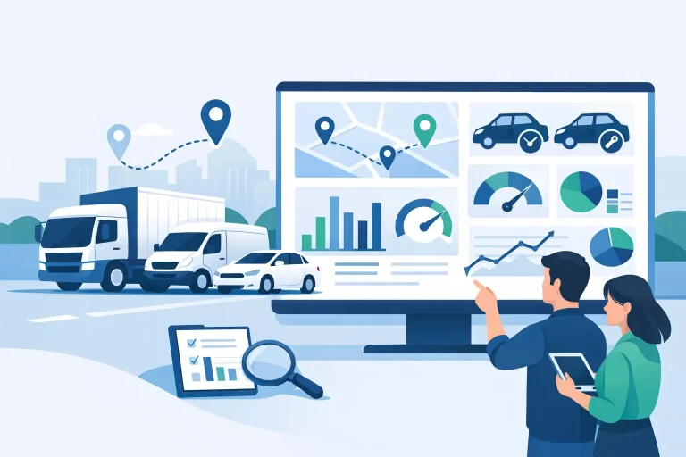 What a Fleet Reporting Dashboard Should Show